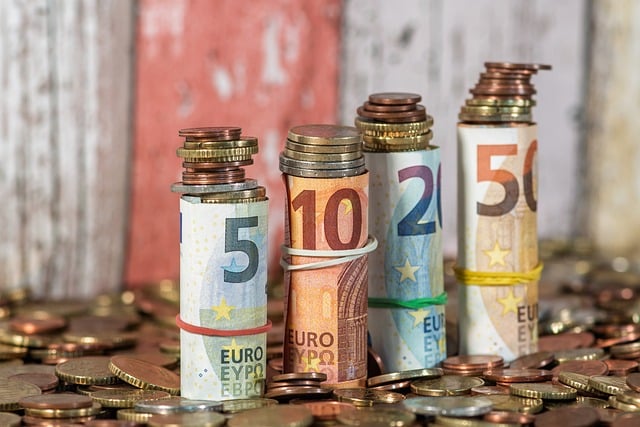 euro peníze